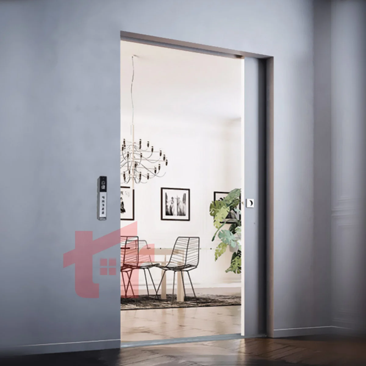 مکانیزم درب ریلی تاپ لاین ترکیبی k090-k091-