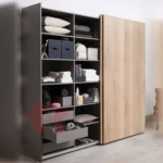 مکانیزم درب ریلی کمد تاپ لاین روکار UL دو درب فانتونی K025